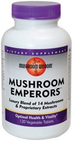 (image for) Mushroom Wisdom Mushroom Emperors 120 Count