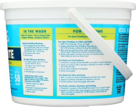 (image for) ECOS Oxy Brite Multi-Purpose Stain Remover 3.6 lb