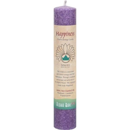 (image for) Aloha Bay Pillar Chakra Happiness 8"