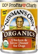 Newman's Own Chicken & Liver Dinner For Dogs 12.7 oz