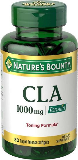 (image for) Nature\'s Bounty Tonalin 1000-CLA Softgels 50 Count