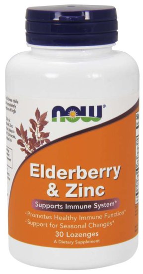 (image for) Elderberry & Zinc - 30 Lozenges