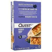 Quest Nutrition Quest Hero Protein Bar Blueberry Cobbler 12 bars