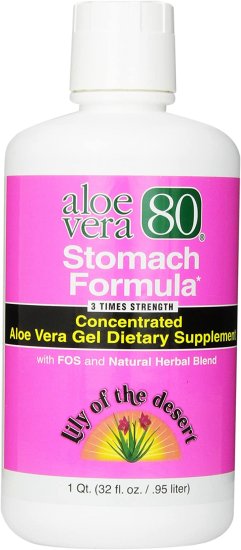 (image for) Aloe 80 Organics Stomach Formula 32 Ounce