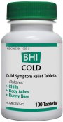 Bhi Medinatura Cold Symptom Relief Tablets 100ct