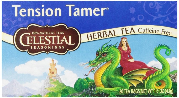 (image for) Celestial Seasonings Tension Tamer Herbal Tea 20 Ct 1.5 Oz