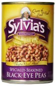 Sylvia's Restaurant Black Eye Peas 15 oz