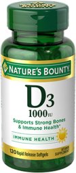 (image for) Nature's Bounty Vitamin D 1000 120 Count