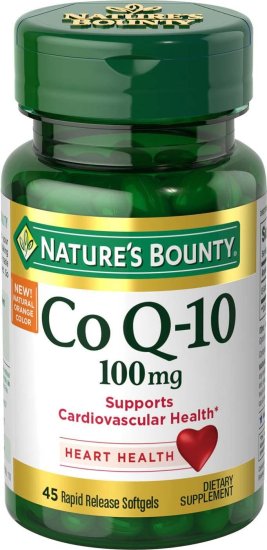 (image for) Nature\'s Bounty Co Q10 100 mg Q-Sorb Softgels 45ct