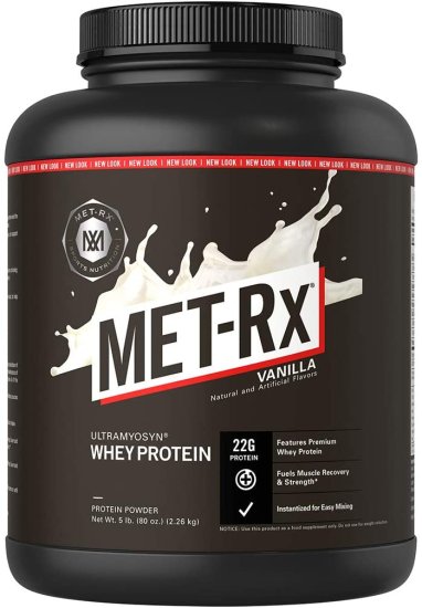 (image for) Met-Rx Ultramyosyn Whey Protein Vanilla 5 lb