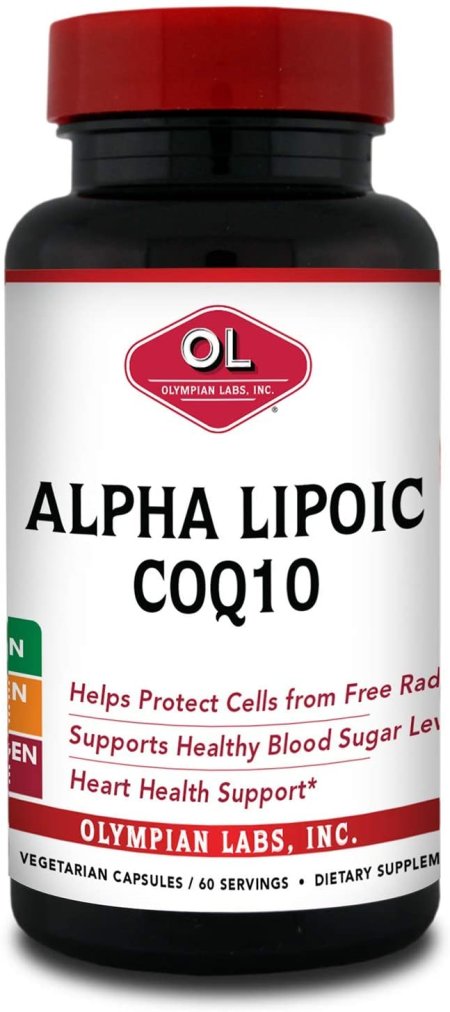 (image for) Olympian Labs Alpha Lipoic CoQ10 200 mg 60 Caps