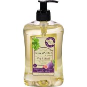 A LA Maison Liquid Soap Fig & Basil 16.9 oz