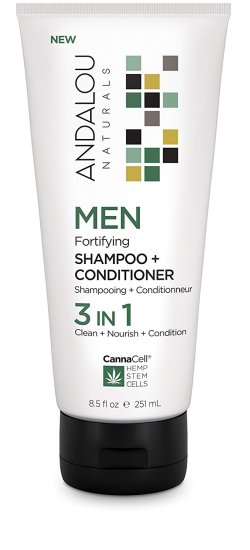 (image for) Andalou Naturals Men Fortifying Shampoo Conditioner 8.5 oz