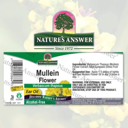 (image for) Nature's Answer Mullein Flower Ear Oil 1oz