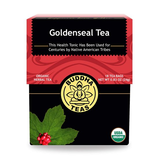 (image for) Buddha Teas Organic Goldenseal Tea 18 bags