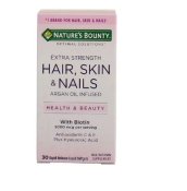 Optimal Solutions Hair, Skin & Nails Softgels 30 Count