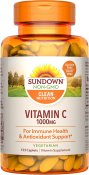 Sundown Naturals C 1000 mg Ascorbic Acid Caplets 133ct