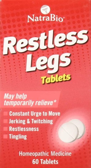 (image for) Natra Bio Restless Legs 60 Ct Tabs