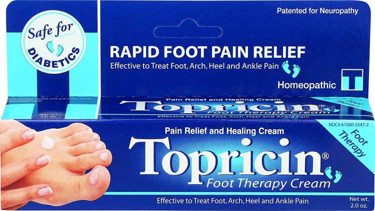 (image for) Topricin Foot Therapy Cream 2 oz