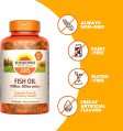 (image for) Sundown Naturals Fish Oil 1000 mg Softgels 144ct