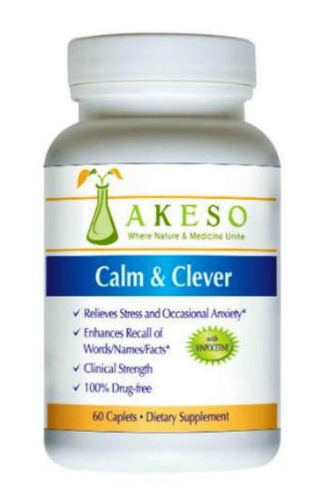 (image for) Akeso Calm & Clever Dietary Supplement 60 Capsules