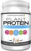 Lean & Pure Plant Vegan Protein Powder Vanilla 18 oz