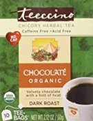 Teeccino Organic Chicory Chocolate Herbal Tea