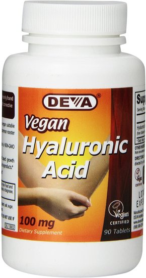 (image for) Deva Vegan Nutrition Hyaluronic Acid 100 mg 90 Count