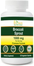 (image for) Biotech Nutritions Broccoli Sprout 1000 mg Serving 120 Vegetable Capsules