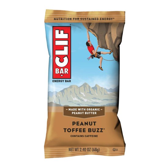 (image for) CLIF BAR Energy Bar Peanut Toffee Buzz 2.4 oz