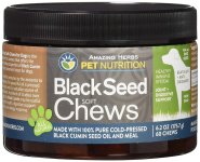 Amazing Herbs Black Seed Soft Chews for Dogs 6.2 g