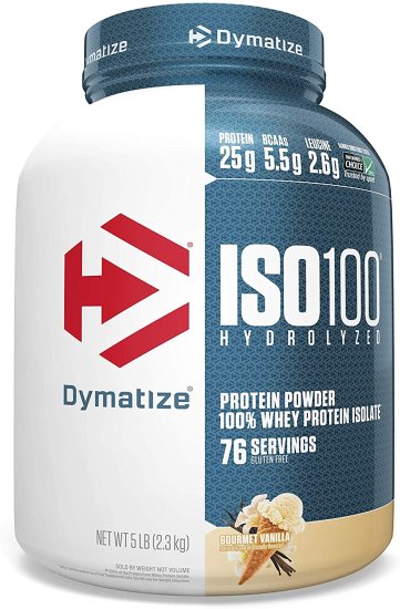 (image for) Dymatize Iso 100 Gourmet Vanilla 5 lbs