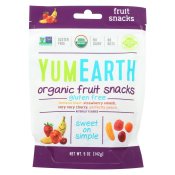 YumEarth Organics Fruit Snack 4 Flavors 5oz 6pk