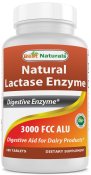 Best Naturals Natural Lactase Enzyme 3000 FCC ALU 180 Tablets