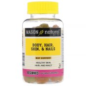 Mason Naturals Body Hair Skin & Nails Gummies 60 ct