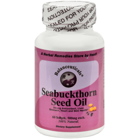 (image for) Balanceuticals Seabuckthorn Seed Oil 60 ct