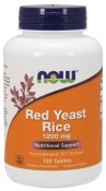 Now Foods Red Yeast Rice 1200 mg 120 Tablets