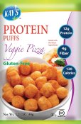 Kay's Naturals Protein Puffs Veggie Pizza 6 Count