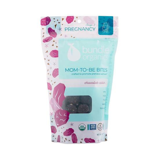 (image for) Bundle Organics Mom To Be Bites Stage 2 Chocolate Raisin 6 oz