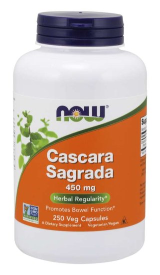 (image for) Cascara Sagrada 450 mg - 250 Capsules