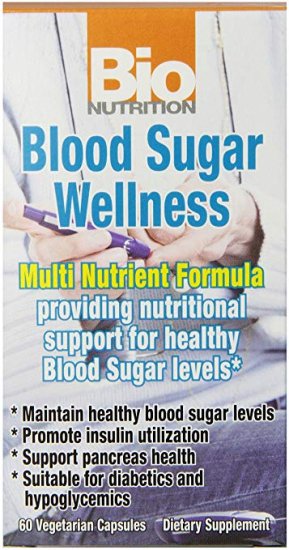 (image for) Bio Nutrition Blood Sugar Wellness Capsules 60 ct