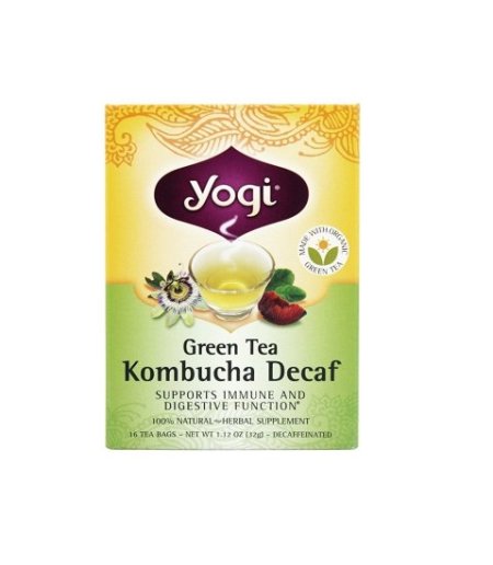 (image for) Yogi Tea Green Tea Kombucha 16 Tea Bags