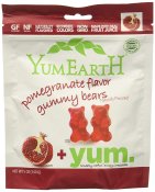 YumEarth Gummy Bears Organic Pomegranate Pucker 5oz