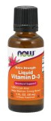 Now Foods Ex Str Liquid Vit D-3 1,000 Iu/Drop 1 Fl oz