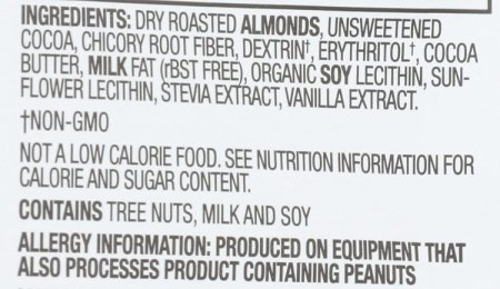 (image for) Lily's Sweets Dark Chocolate Covered Almonds 3.5 oz