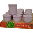 Aloha Bay Votive Eco Palm Wax Candle Lavender Hills 12 Count