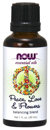 (image for) Now Foods Peace, Love & Flowers Oil Blend 1 oz