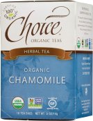 Choice Organic Teas Herbal Tea Organic Chamomile 16 Bags