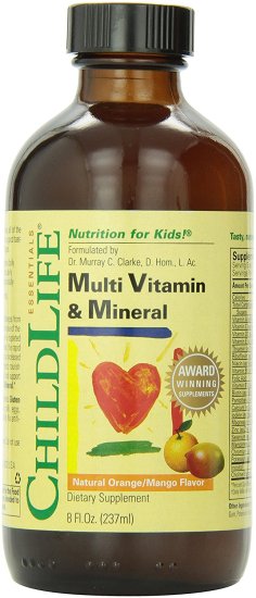 (image for) ChildLife Multi Vitamin and Mineral 8 oz