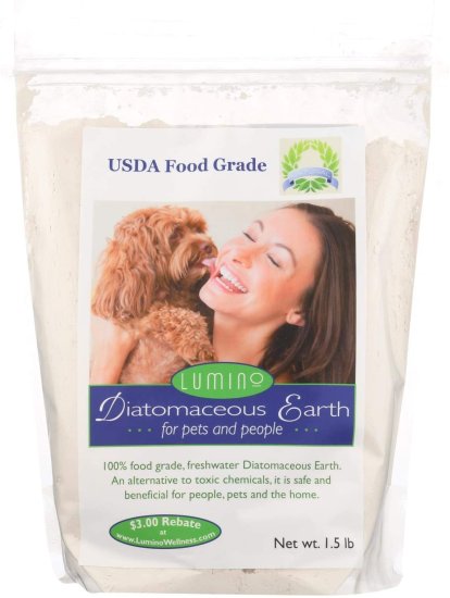 (image for) Lumino Pet Diatomaceous Earth 1.5lb